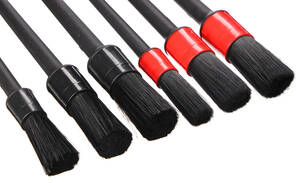 Sada precizních štětců pro čištění auta CAR DETAILING BRUSH 6, 6ks