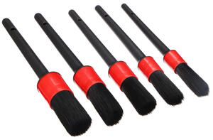 Sada měkkých precizních štětců pro čištění auta CAR DETAILING BRUSH 5 SOFT, 5ks
