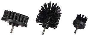 Sada kartáčů na vrtačku pro čištění auta CAR DETAILING DRILL BRUSH 3 HARD, 3ks