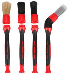 Sada precizních štětců s vyměnitelnými nástavci pro čištění auta CAR DETAILING BRUSH 4
