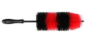 Kartáč na čištění ráfků kol auta CAR DETAILING TIRE BRUSH L, průměr 10 cm