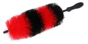Kartáč na čištění ráfků kol auta CAR DETAILING TIRE BRUSH L, průměr 10 cm