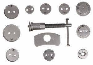Stlačovák brzdových pístů MECHANIC BRAKE SET BLACK 12, sada 12ks