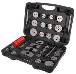 Stlačovák brzdových pístů MECHANIC BRAKE SET BLACK 35, sada 35ks