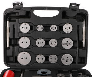 Stlačovák brzdových pístů MECHANIC BRAKE SET BLACK 35, sada 35ks