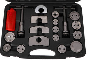 Stlačovák brzdových pístů MECHANIC BRAKE SET BLACK 35, sada 35ks
