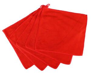 Čistící utěrky z mikrovlákna na mytí auta CAR DETAILING WASH TOWEL SET 5, 25x25cm 450g 5ks