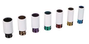 Rázové hlavice MECHANIC IMPACT 4, 1/2", 7ks