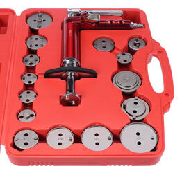 Pneumatický stlačovák brzdových pístů MECHANIC BRAKE SET PNEU 16, sada 16ks