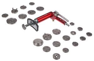 Pneumatický stlačovák brzdových pístů MECHANIC BRAKE SET PNEU 23, sada 23ks