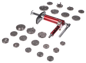 Pneumatický stlačovák brzdových pístů MECHANIC BRAKE SET PNEU 23, sada 23ks