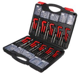 Sada na opravu závitů MECHANIC THREAD SET 261, M5 - M12, 1/4UNC-1/2UNC, 261ks