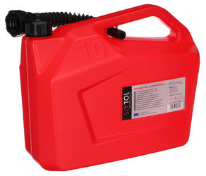 Kanystr plastový MECHANIC FUEL CANISTER RED 10L, červený