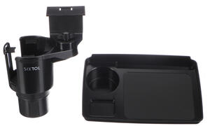 Multifunkční expandér do držáku nápojů se stolkem do auta CAR CUP HOLDER 8