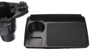 Multifunkční expandér do držáku nápojů se stolkem do auta CAR CUP HOLDER 8