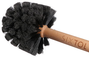 Kulatý kartáč pro čištění těla jízdního kola nebo motorky CAR DETAILING WOOD BRUSH 1