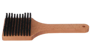 Plochý kartáč pro čištění pláště pneu jízdního kola CAR DETAILING WOOD BRUSH 4