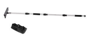 Průtokový kartáč na mytí auta se dvěma nástavci CAR DETAILING WASH BRUSH SET 1, 160cm