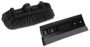Průtokový kartáč na mytí auta se dvěma nástavci CAR DETAILING WASH BRUSH SET 3, 280cm