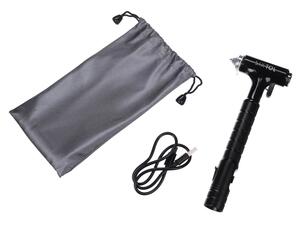 Víceúčelové bezpečnostní kladivo 3 v 1 CAR SAFETY HAMMER 1, 310 g