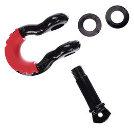 Offroadový třmen s pryžovým chráničem CAR SHACKLE 1, nosnost 4,75 t