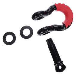 Offroadový třmen s pryžovým chráničem CAR SHACKLE 1, nosnost 4,75 t