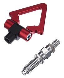 Tažné oko CAR TOW HOOK 1, červené