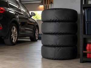 Ochranný obal na pneumatiky CAR TIRE COVER BASIC XL, 17"–20", 4 ks