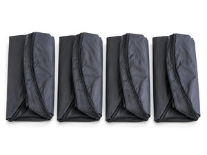 Sada obalů na pneumatiky CAR TIRE COVER PRO L, 15"–16", 4 ks