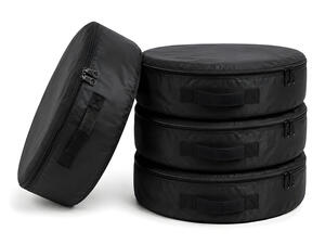 Sada obalů na pneumatiky CAR TIRE COVER PRO XXL, 17"–20", 4 ks
