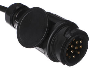 Propojovací spirálový kabel zástrčky tažného zařízení TRAILER CABLE 4, 13-13pin, 3m