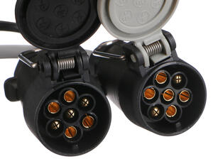 Kabelová redukce zástrčky tažného zařízení TRAILER CABLE 6, ze 13pin na 7pin N+S, 35cm