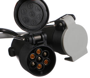 Kabelová redukce zástrčky tažného zařízení TRAILER CABLE 6, ze 13pin na 7pin N+S, 35cm