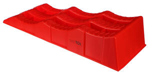 Nájezdové rampy pro auto MECHANIC CAR RAMP 5T, 2ks, červená