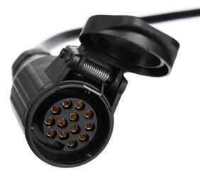 Prodlužovací 13pin kabel - závěsná zásuvka+zástrčka TRAILER CABLE 8, 12V, 5m