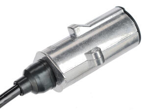 Propojovací spirálový kabel 7pin typ N TRAILER CABLE 13, kovová zástrčka, 24V, 3,5m