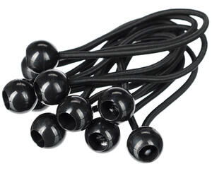 Sada upínacích gum s kuličkou CARGO CORD SET 3, 15cm, 10ks