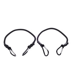 Gumové upínací popruhy/gumicuky CARGO CORD CARABINER 50, 50cm, 2ks