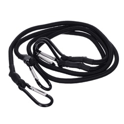 Gumové upínací popruhy/gumicuky CARGO CORD CARABINER 100, 100cm, 2ks