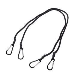 Gumové upínací popruhy/gumicuky CARGO CORD CARABINER 100, 100cm, 2ks