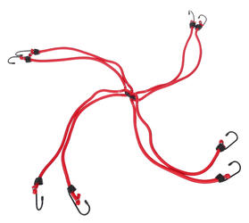 Gumové upínací popruhy/gumicuky pavouk CARGO CORD SPIDER BASIC 80, 80cm, 8 ramen