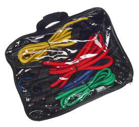 Sada gumových upínacích popruhů/gumicuků CARGO CORD SET 26, 26ks