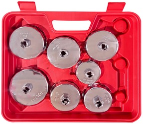 Sada kalíškových klíčů na olejové filtry MECHANIC OIL WRENCH 16, 16 ks