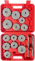 Sada kalíškových klíčů na olejové filtry MECHANIC OIL WRENCH 16, 16 ks