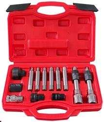 Sada na demontáž řemenice MECHANIC PULLEY SET 1, 13 ks