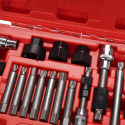 Sada na montáž a demontáž řemenic alternátoru MECHANIC PULLEY SET 2, 18 ks