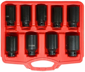 Sada nástrčných hlavic MECHANIC WRENCH SET 1, 1/2", 9 ks