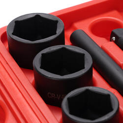 Sada nástrčných hlavic s ráčnou MECHANIC WRENCH SET 2, heavy-duty, 21 ks