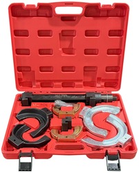 Sada stahováku pružin tlumičů s vyměnitelnými vidlicemi MECHANIC SPRING SET 5