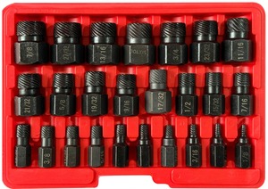 Sada vytahováků poškozených šroubů a matic MECHANIC NUT REMOVER 2, 25 ks